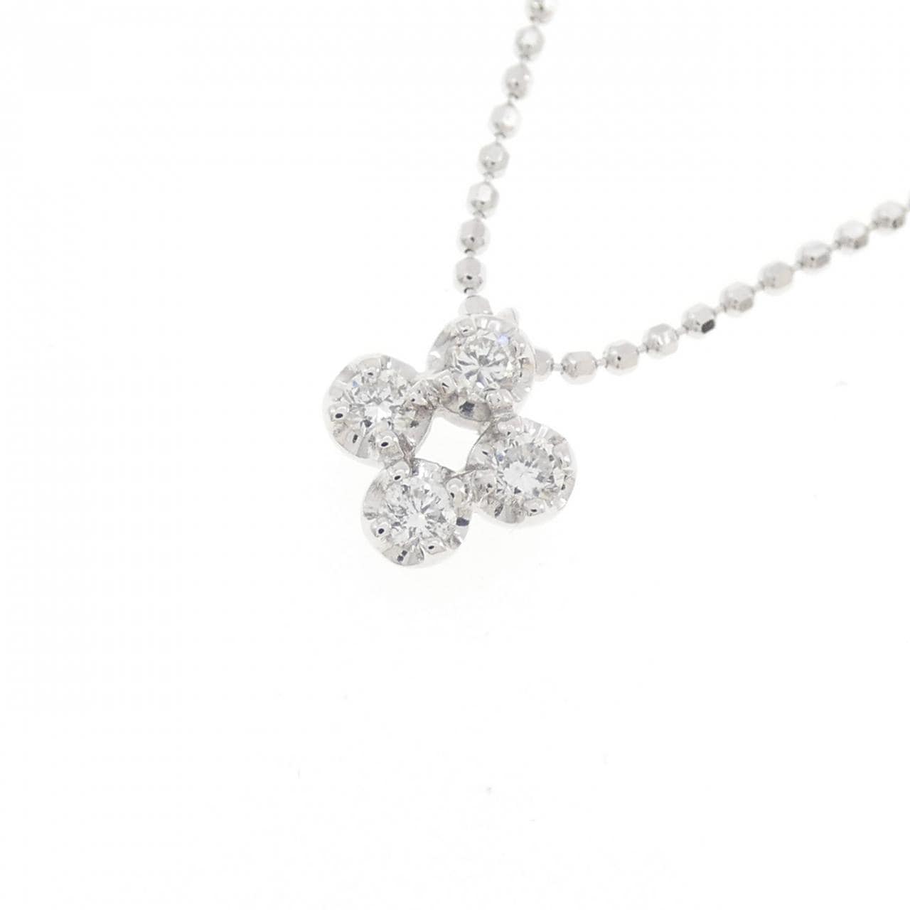 ヴァンドーム ダイヤモンド ネックレス 0.12CT