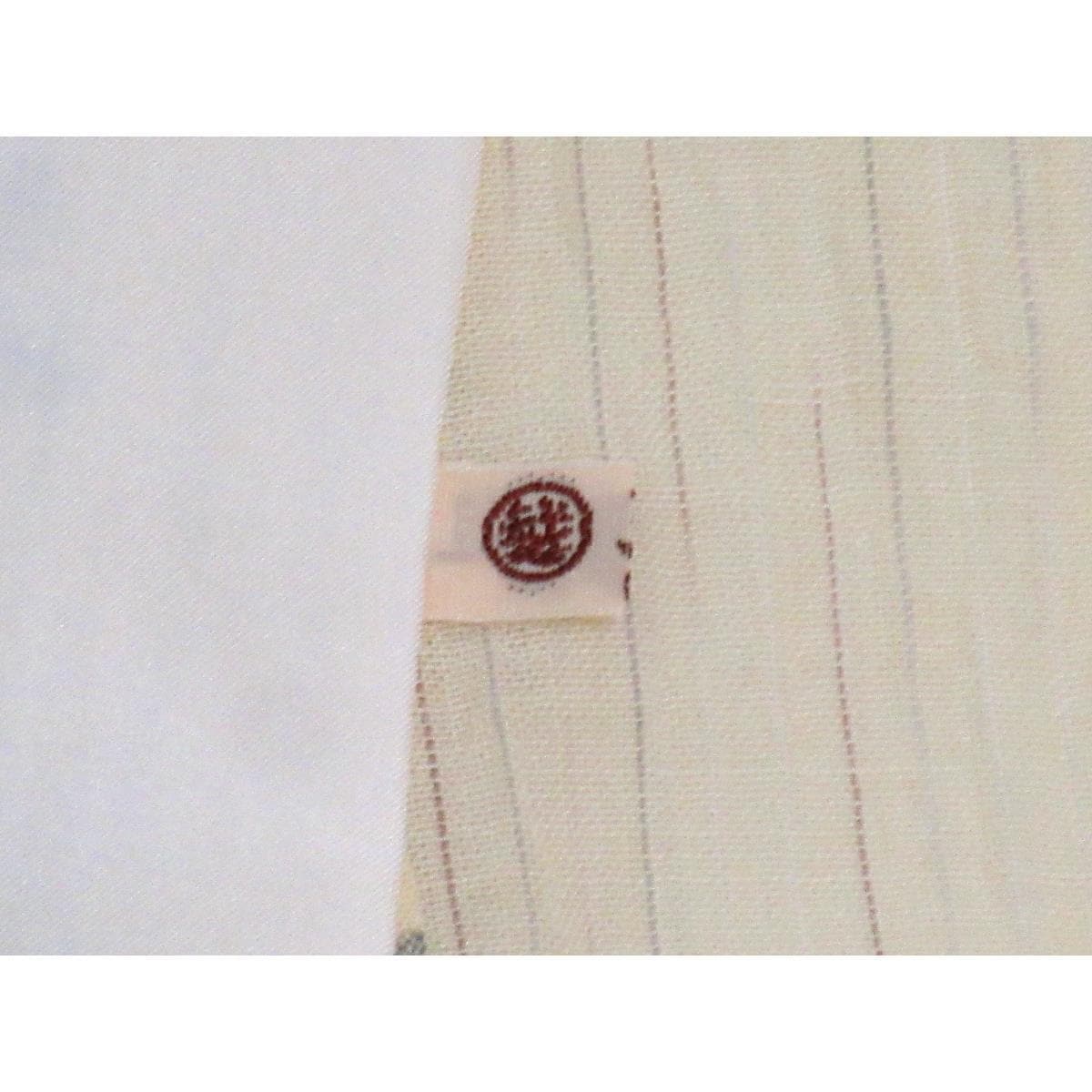 単衣 小千谷ちぢみ 証紙付