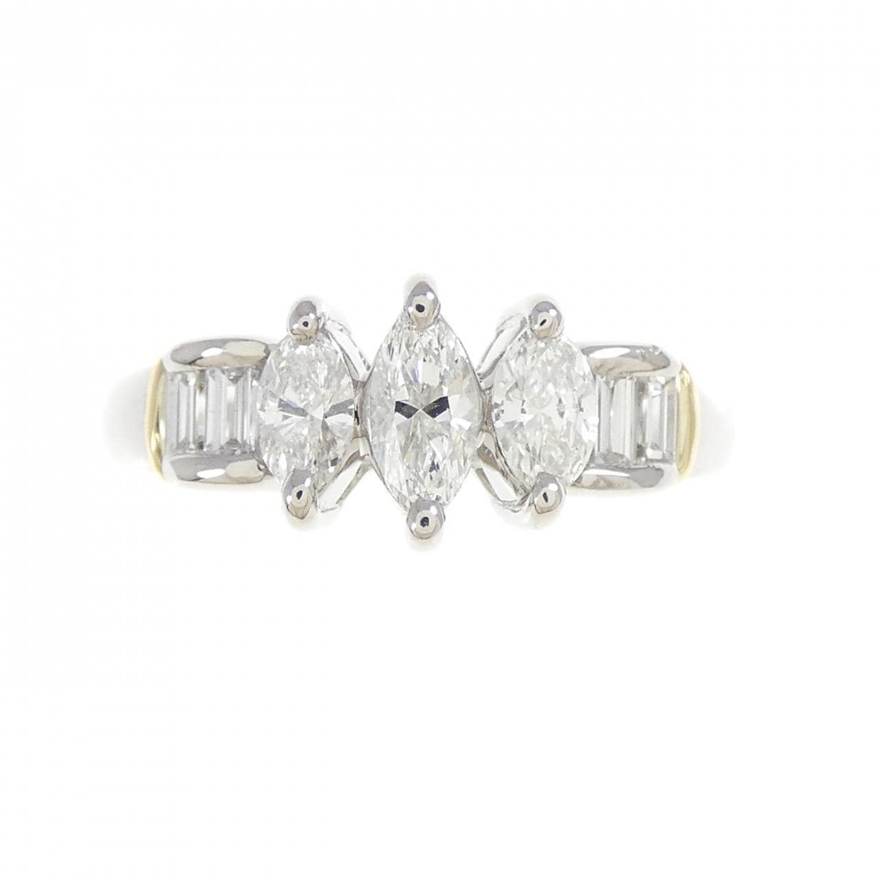 PT900/K18YG ダイヤモンド リング 0.60CT