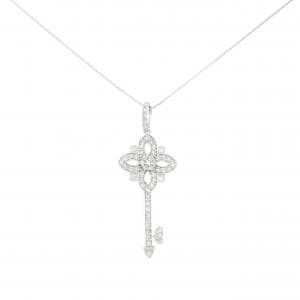 K18WG ダイヤモンド ネックレス 0.50CT