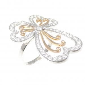 18KWG/18KPG ダイヤモンド リング 0.49CT