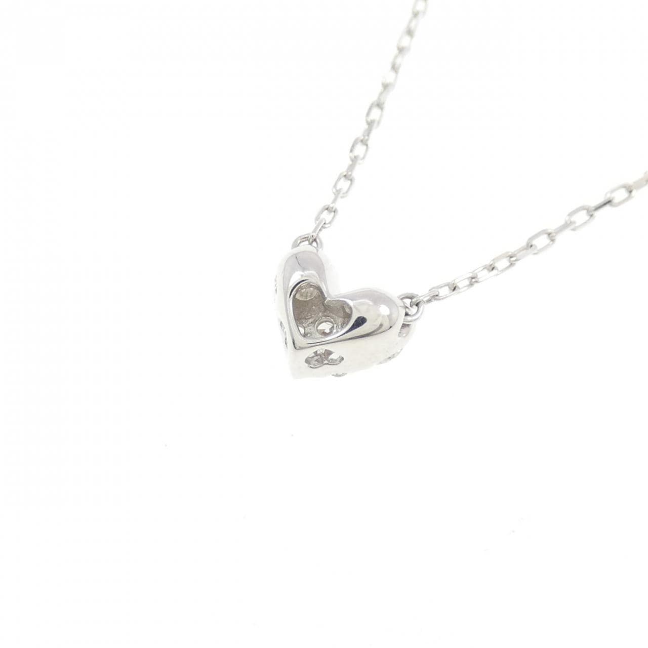 ポンテヴェキオ ハート ネックレス 0.14CT