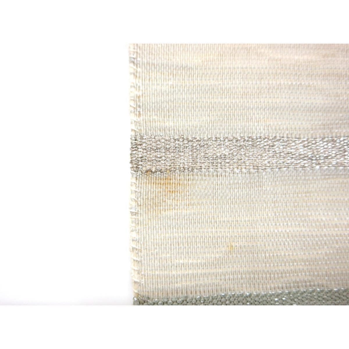 夏名古屋帯　すくい織