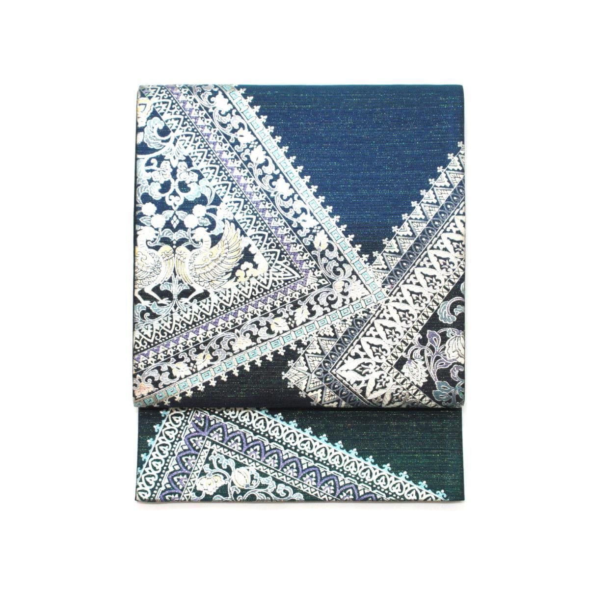 袋帯　金彩友禅