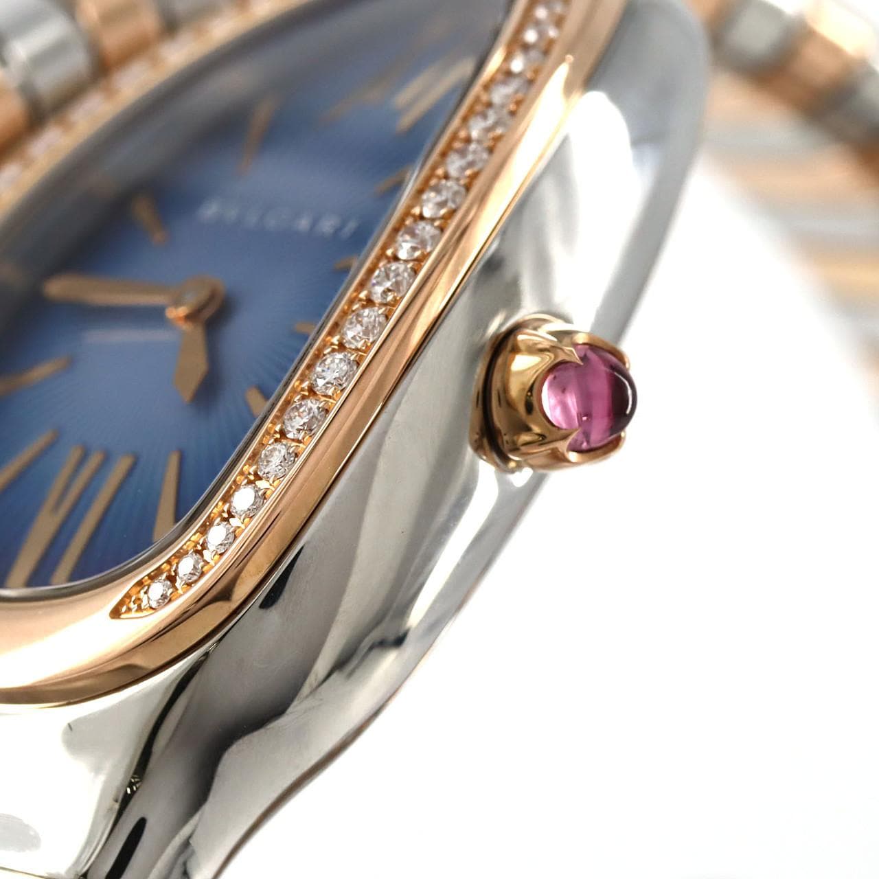 ブルガリ セルペンティトゥボガス PGコンビ/D Sサイズ SP35SPG/102984 SSxPG クォーツ