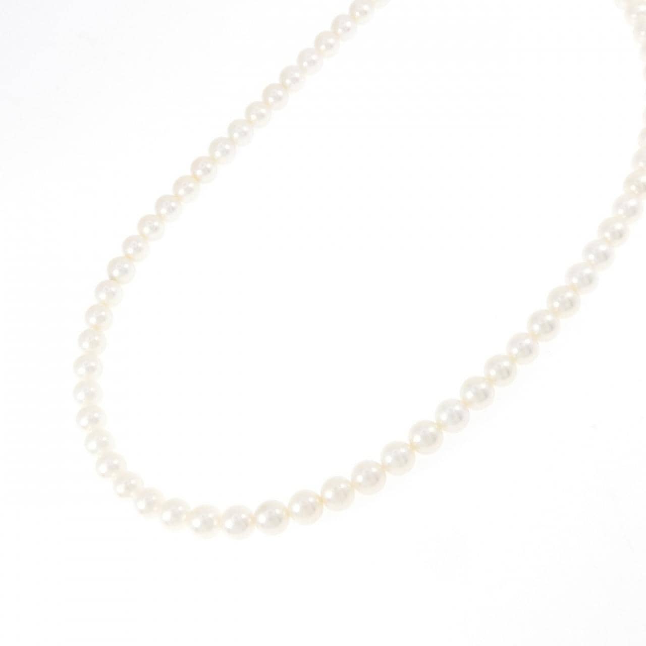 シルバークラスプ アコヤパール ネックレス 6-6.5mm