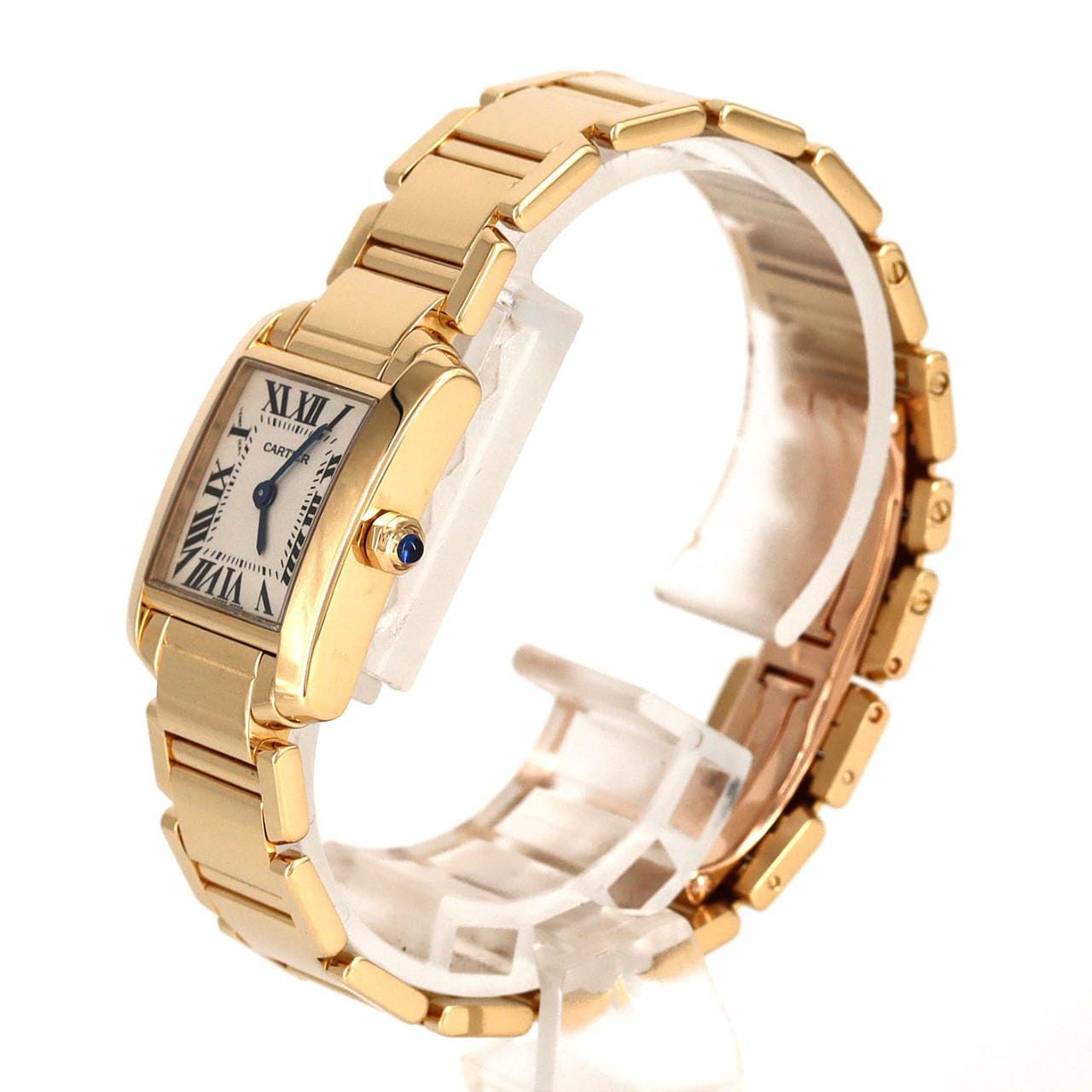 カルティエ タンクフランセーズSM YG W50002N2 YG クォーツ