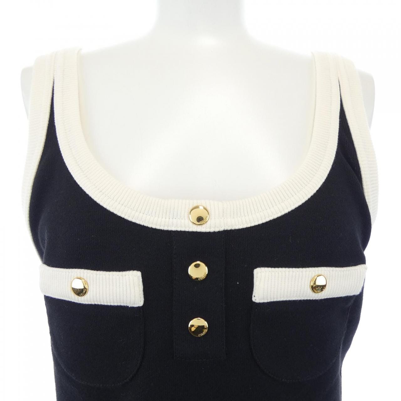 セリーヌ CELINE RX03A0Q12.38ZD タンクトップ