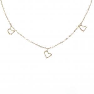 ギンザ タナカ ハート K18YG ネックレス