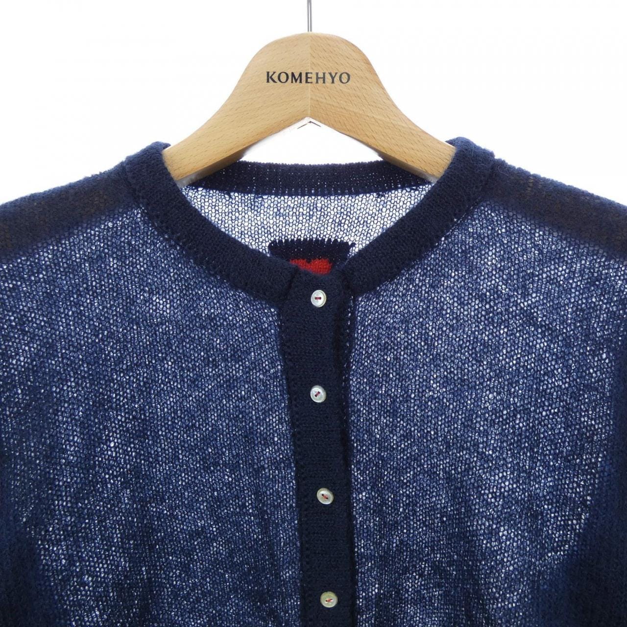 コムデギャルソン COMME des GARCONS QF-N022 REDHEART カーディガン