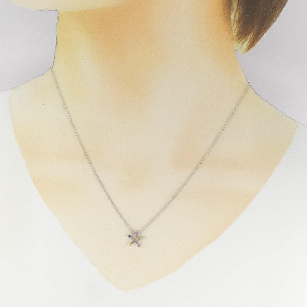 スタージュエリー スター サファイヤ ネックレス