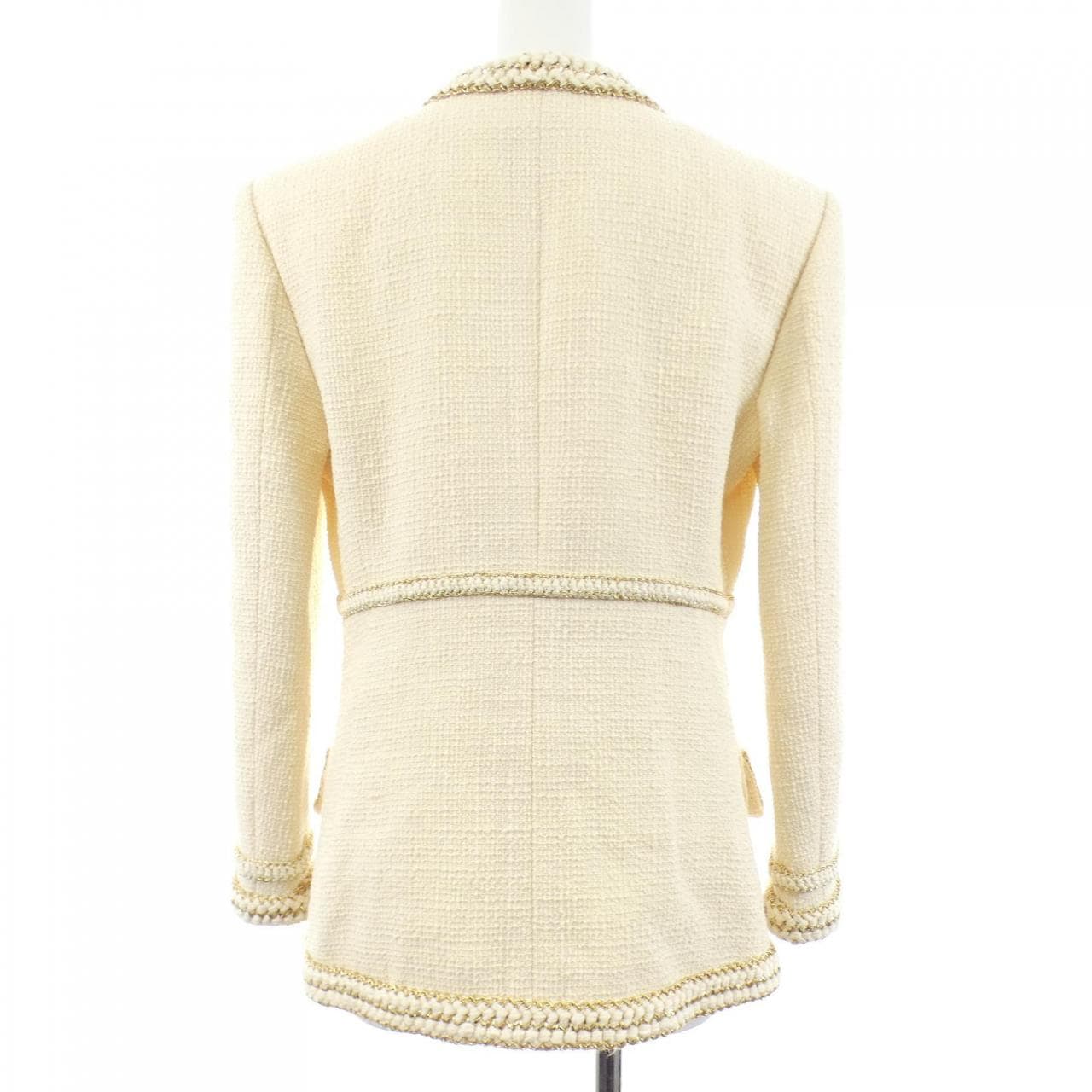 シャネル CHANEL P56911V30555 17A ノーカラージャケット