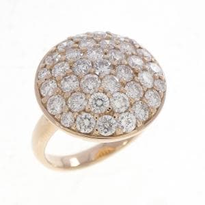 K18PG ダイヤモンド リング 1.80CT