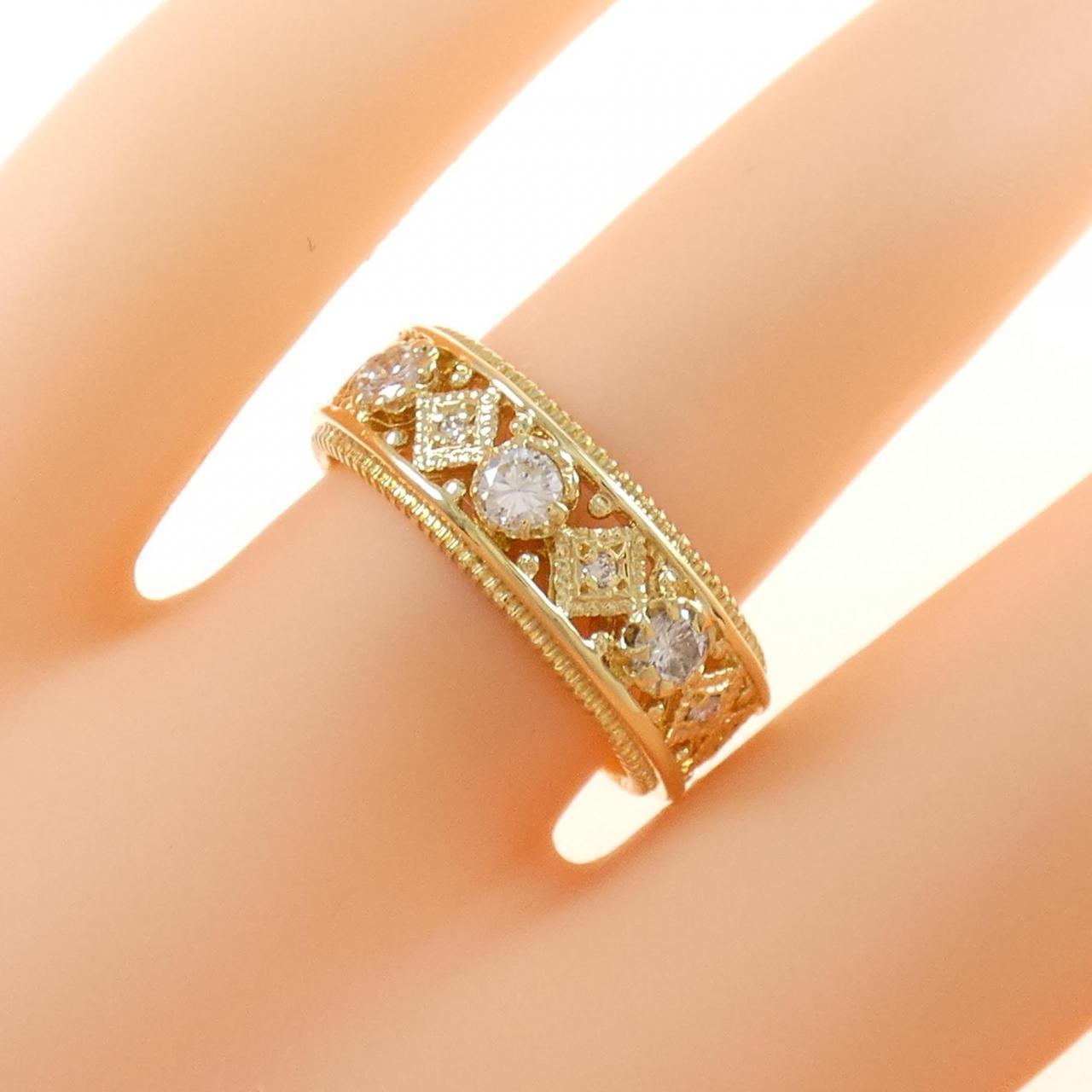 コメ兵｜K18YG ダイヤモンド リング 0.37CT｜ジュエリー｜リング