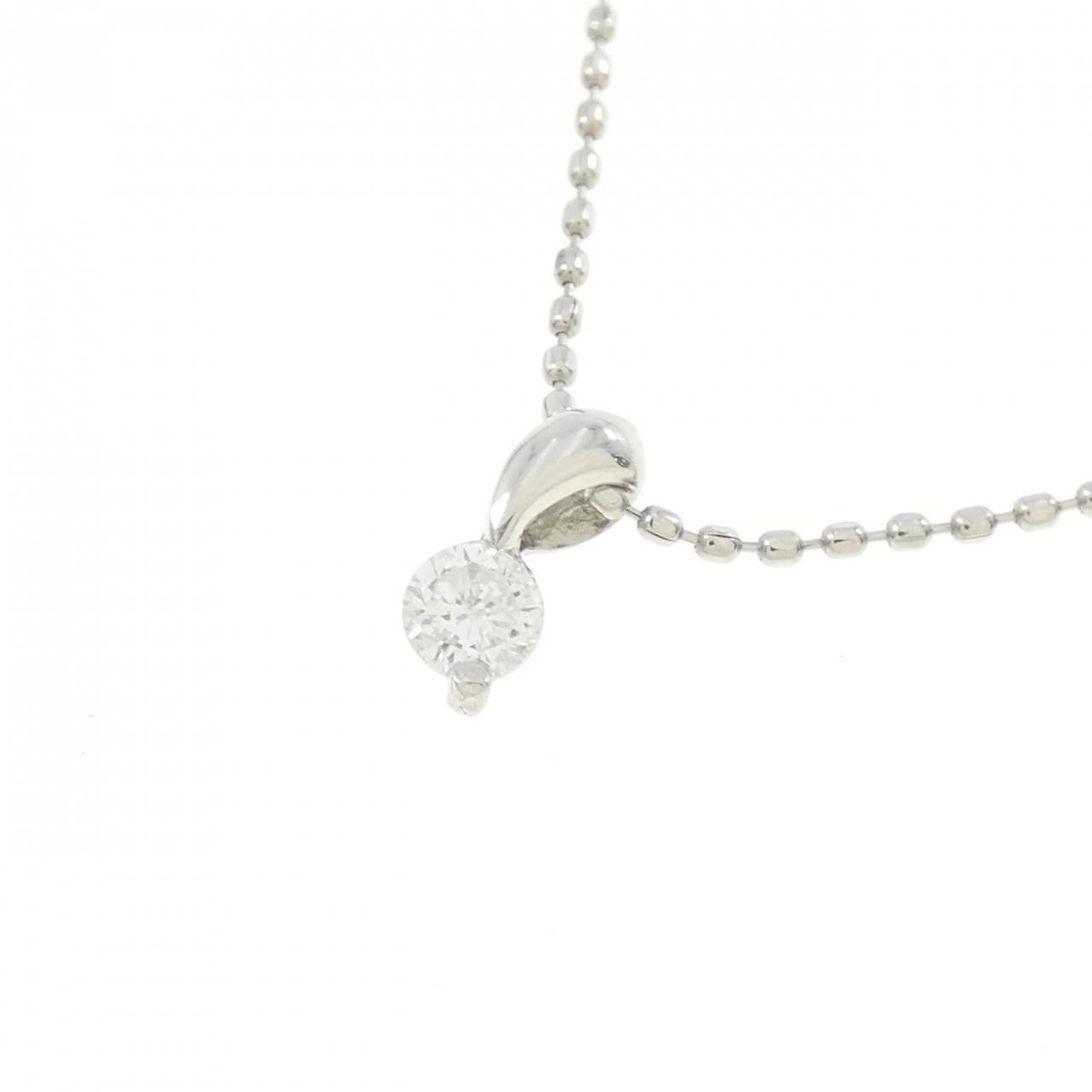 PT ダイヤモンド ネックレス 0.1CT