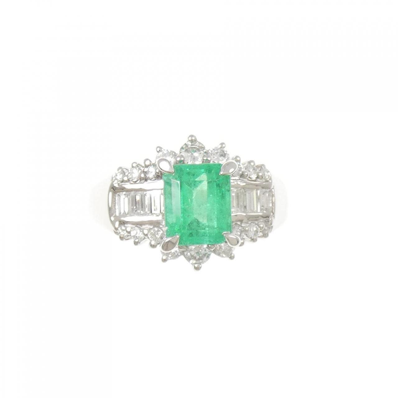 PT850 エメラルド リング 1.41CT