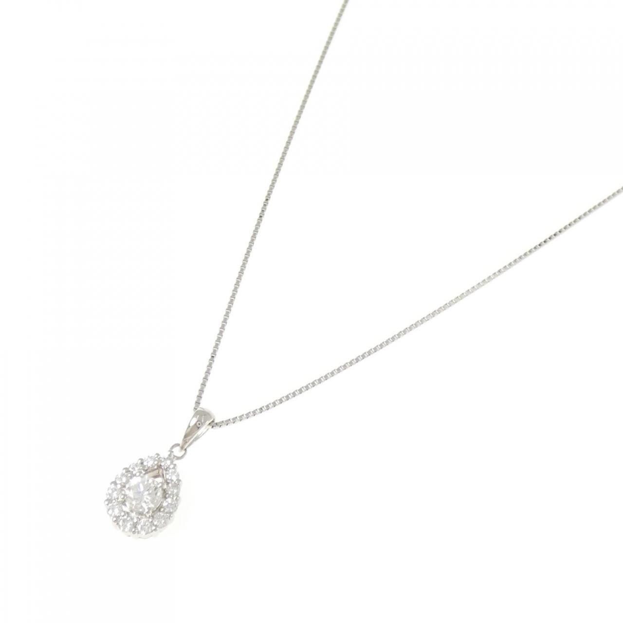 PT900/PT850 ダイヤモンド ネックレス 0.309CT
