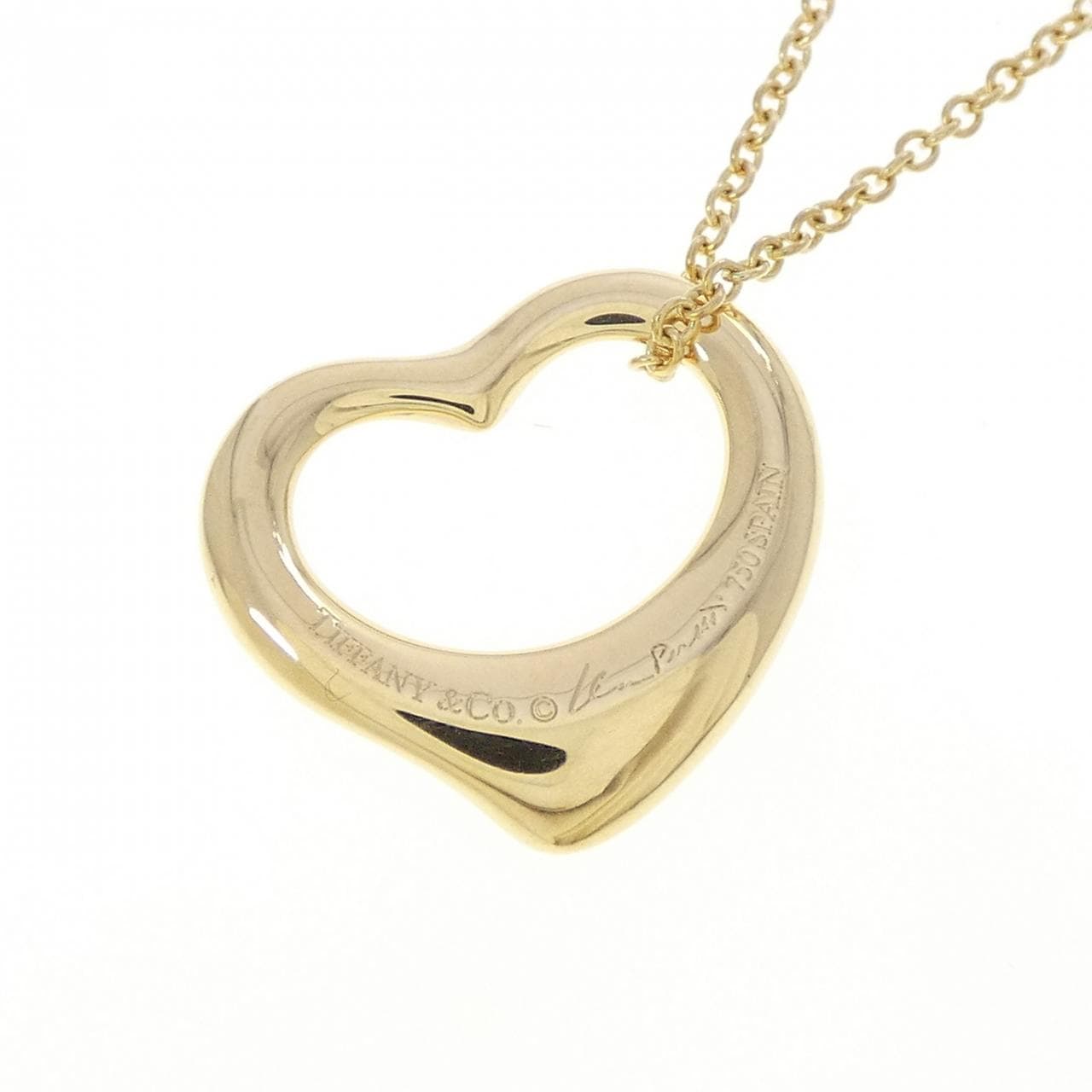ティファニー オープンハート ネックレス