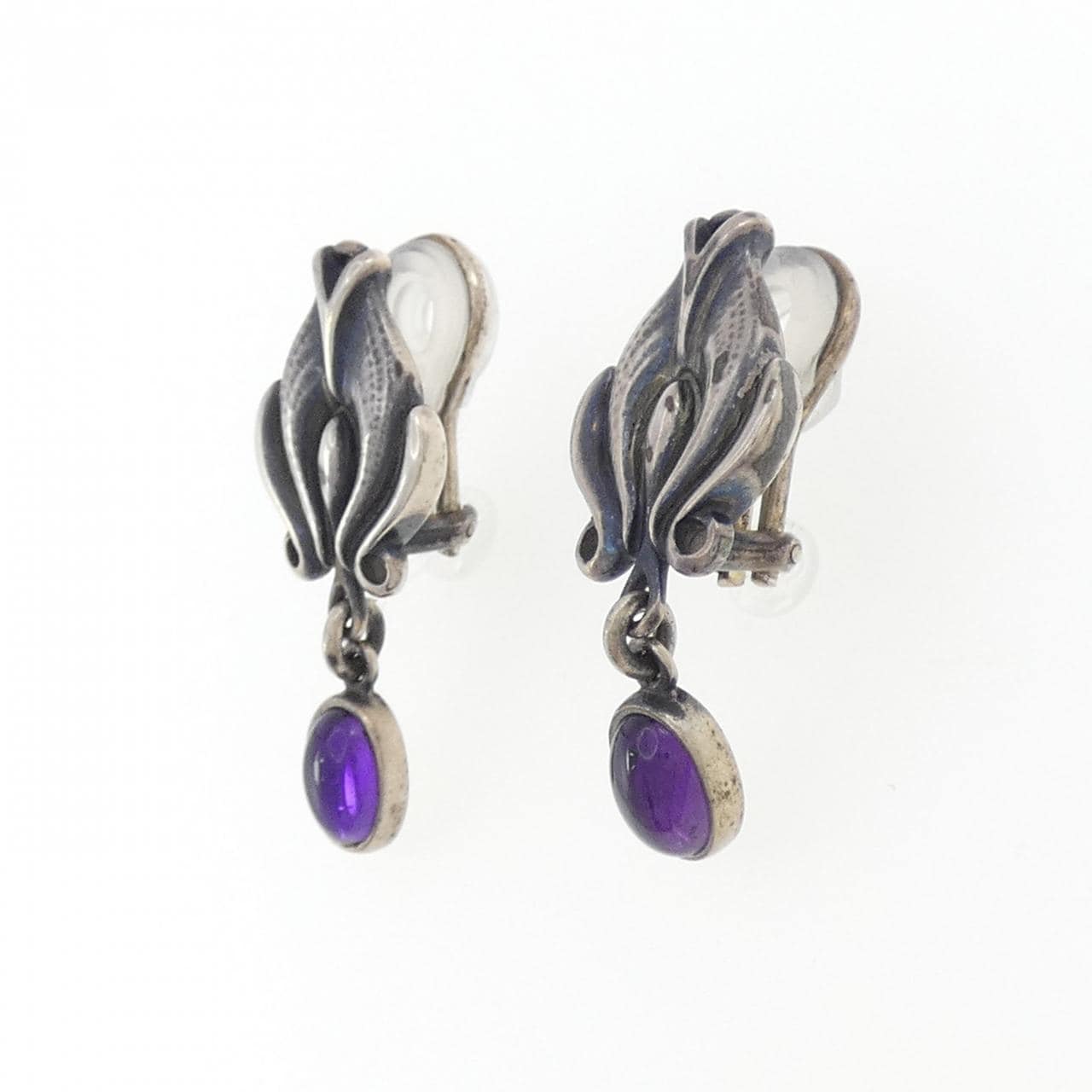 Georg Jensen Amethyst Earrings