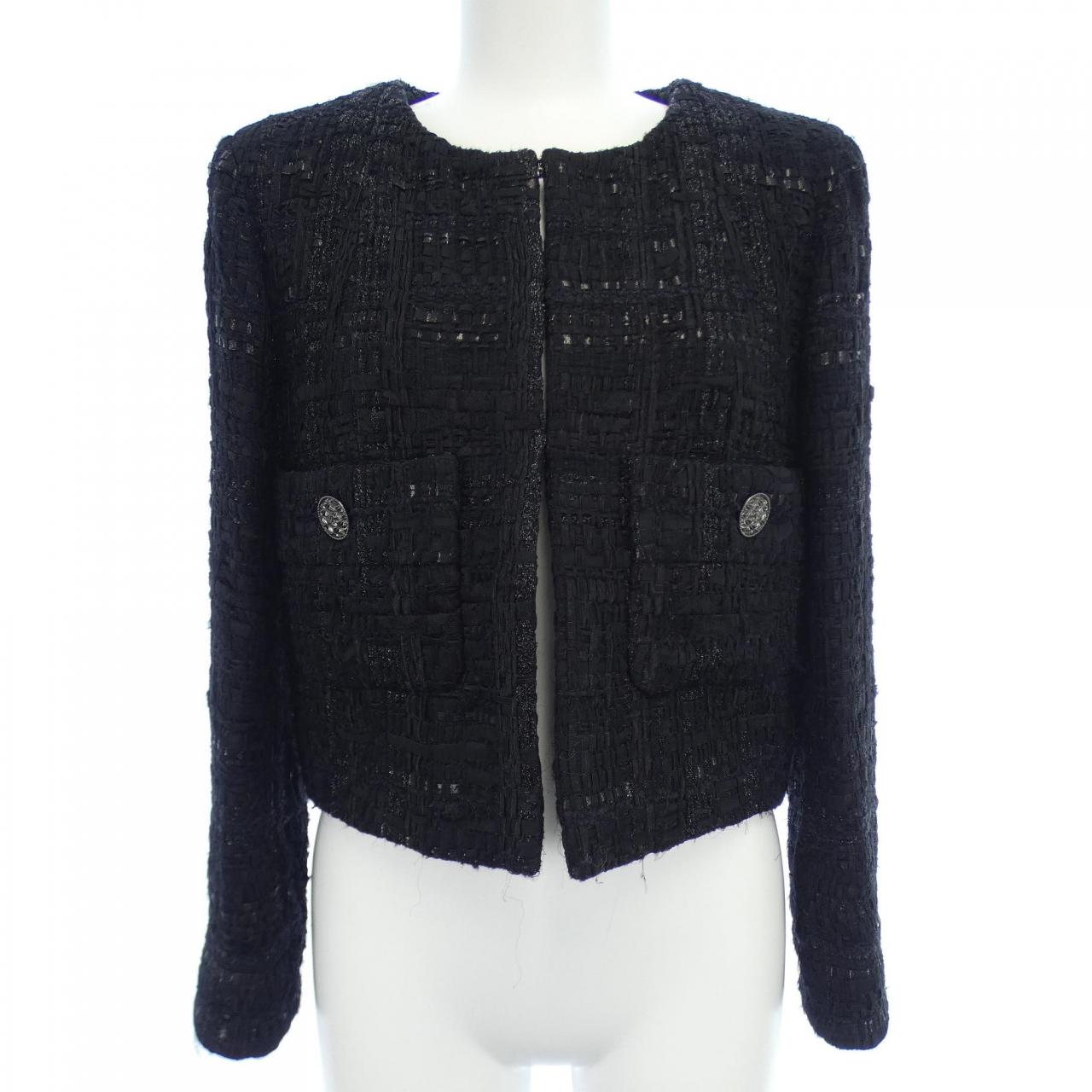 シャネル CHANEL ノーカラージャケット