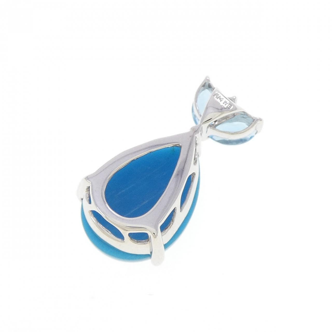 K14WG ターコイズ ペンダント