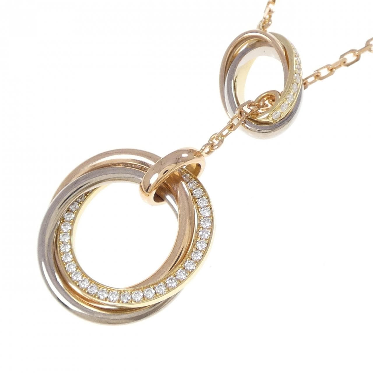 カルティエ トゥフォートリニティ ネックレス