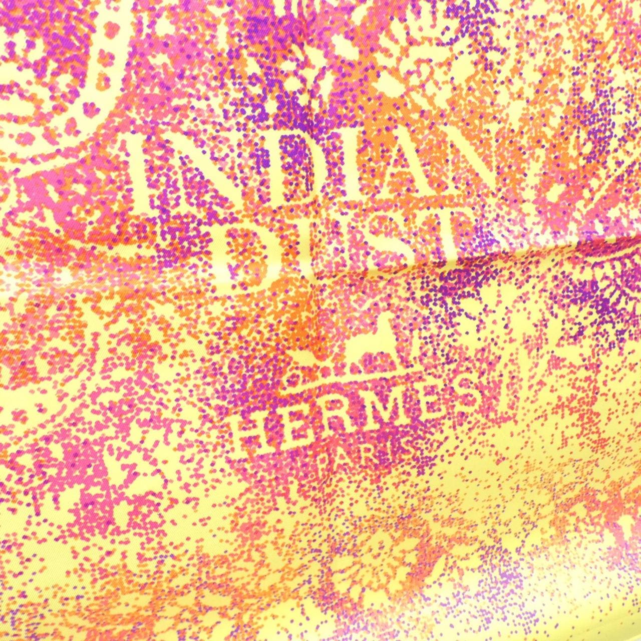 エルメス INDIAN DUST カレ スカーフ