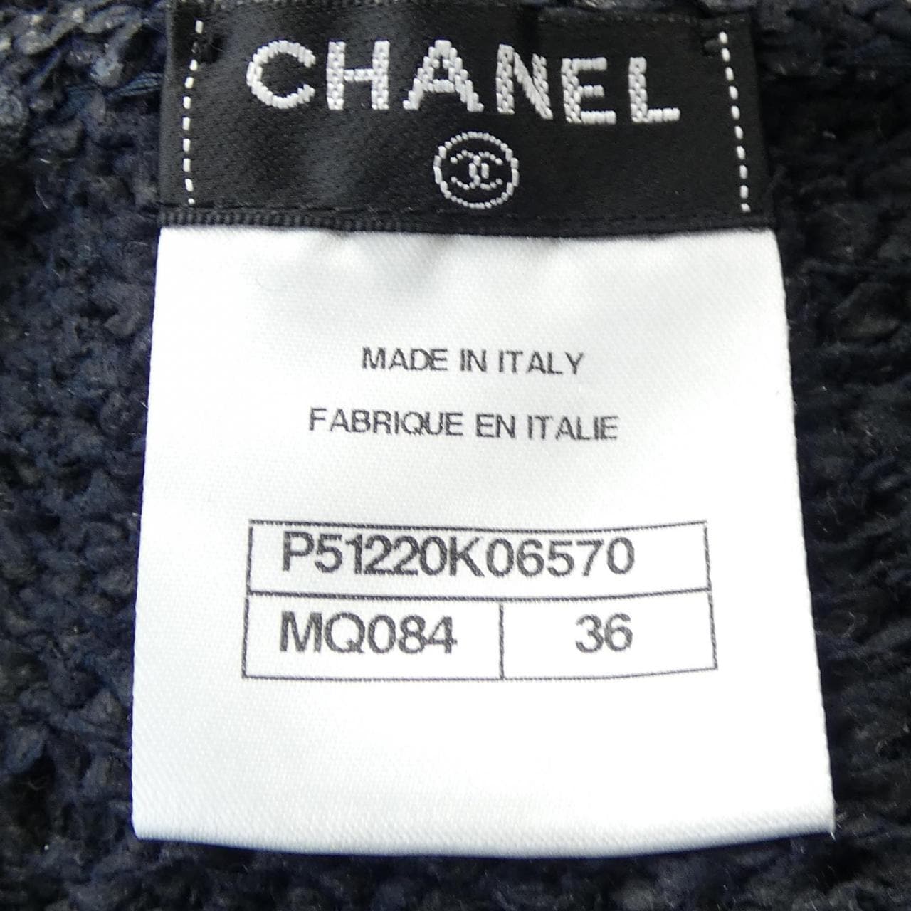 シャネル CHANEL P51220K06570 ノーカラージャケット