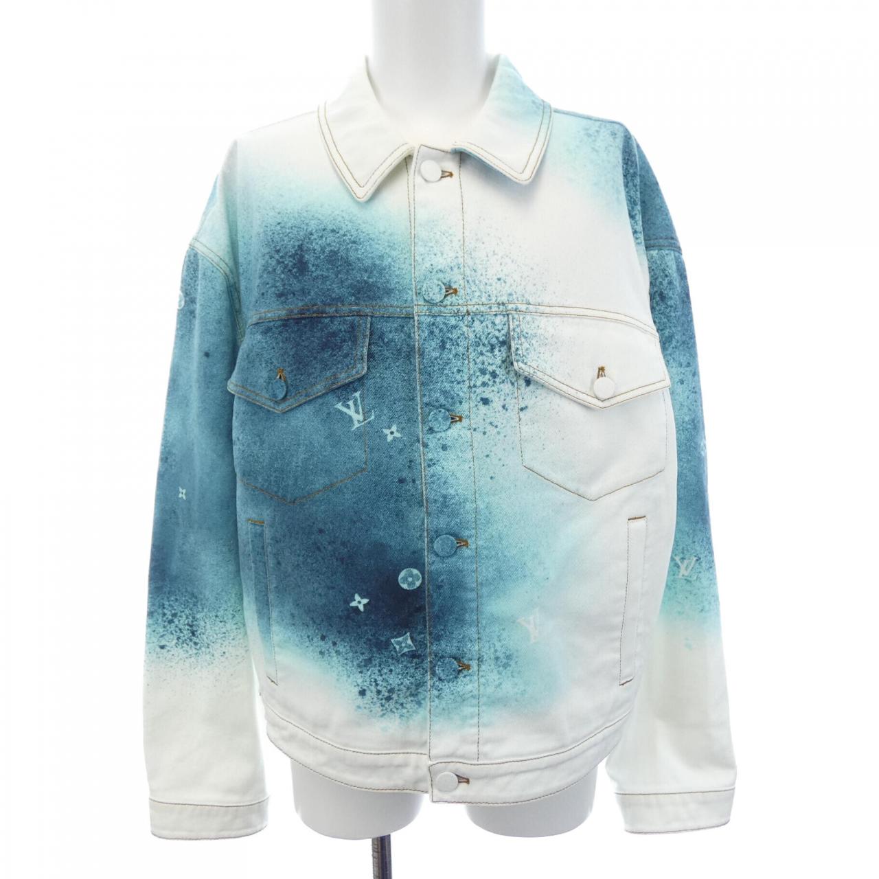 ルイヴィトン LOUIS VUITTON LVスプレーデニムジャケット HOA10WU14 デニムジャケット
