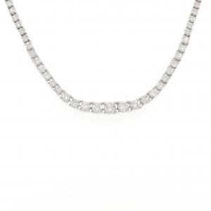 PT850 ダイヤモンド ネックレス 5.00CT