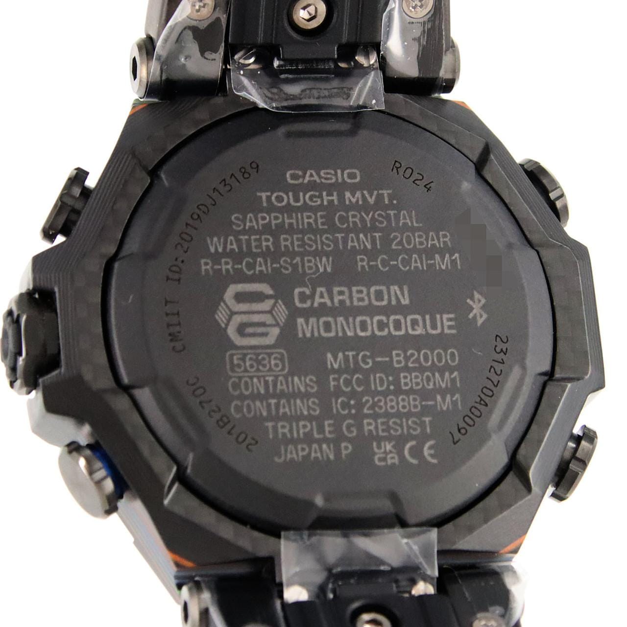 カシオ G-SHOCK･MT-G 電波時計 MTG-B2000YR-1AJR その他 ソーラークォーツ