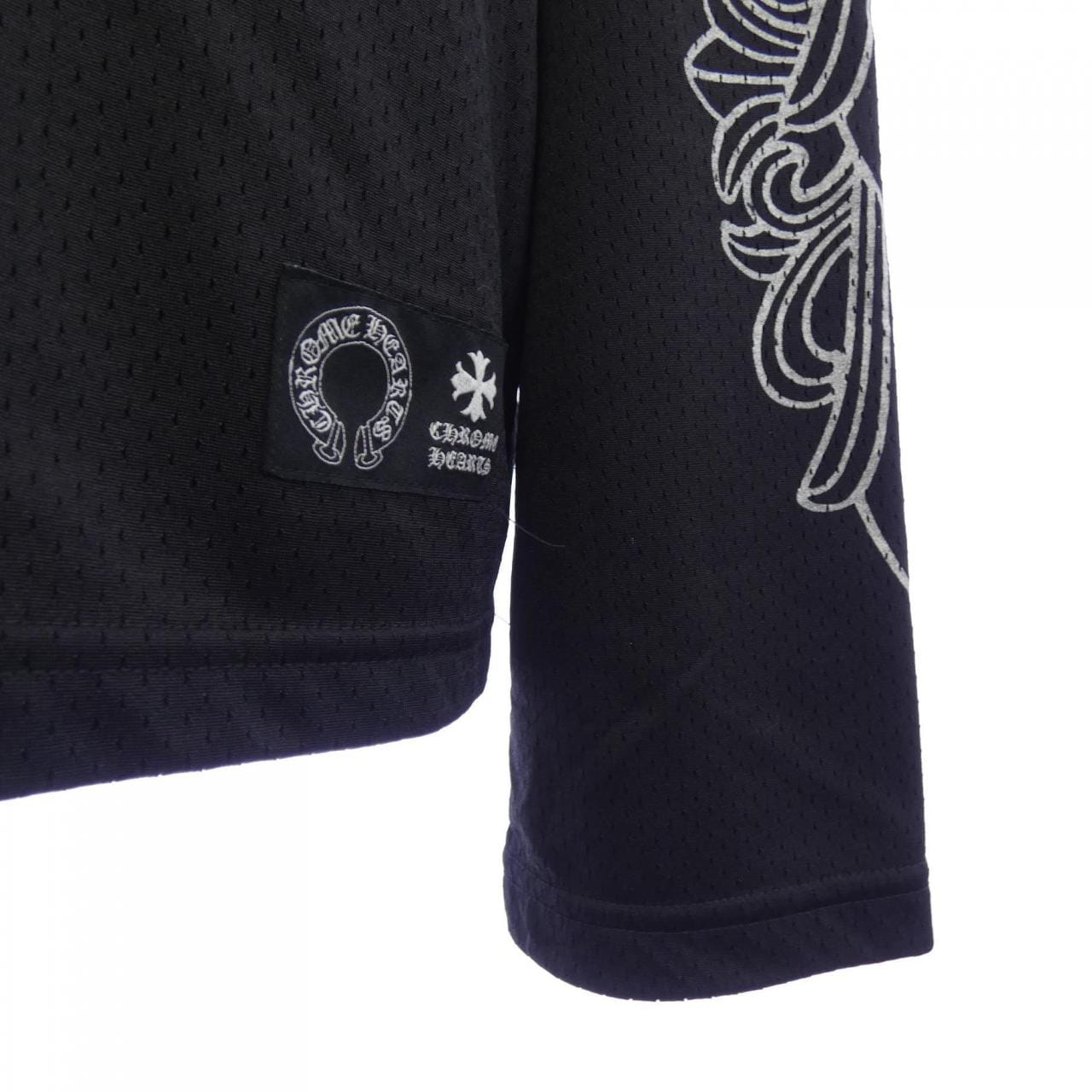 クロムハーツ CHROME HEARTS MESH WARM UP JERSEY CHプリントメッシュ 417196637******315 トップス