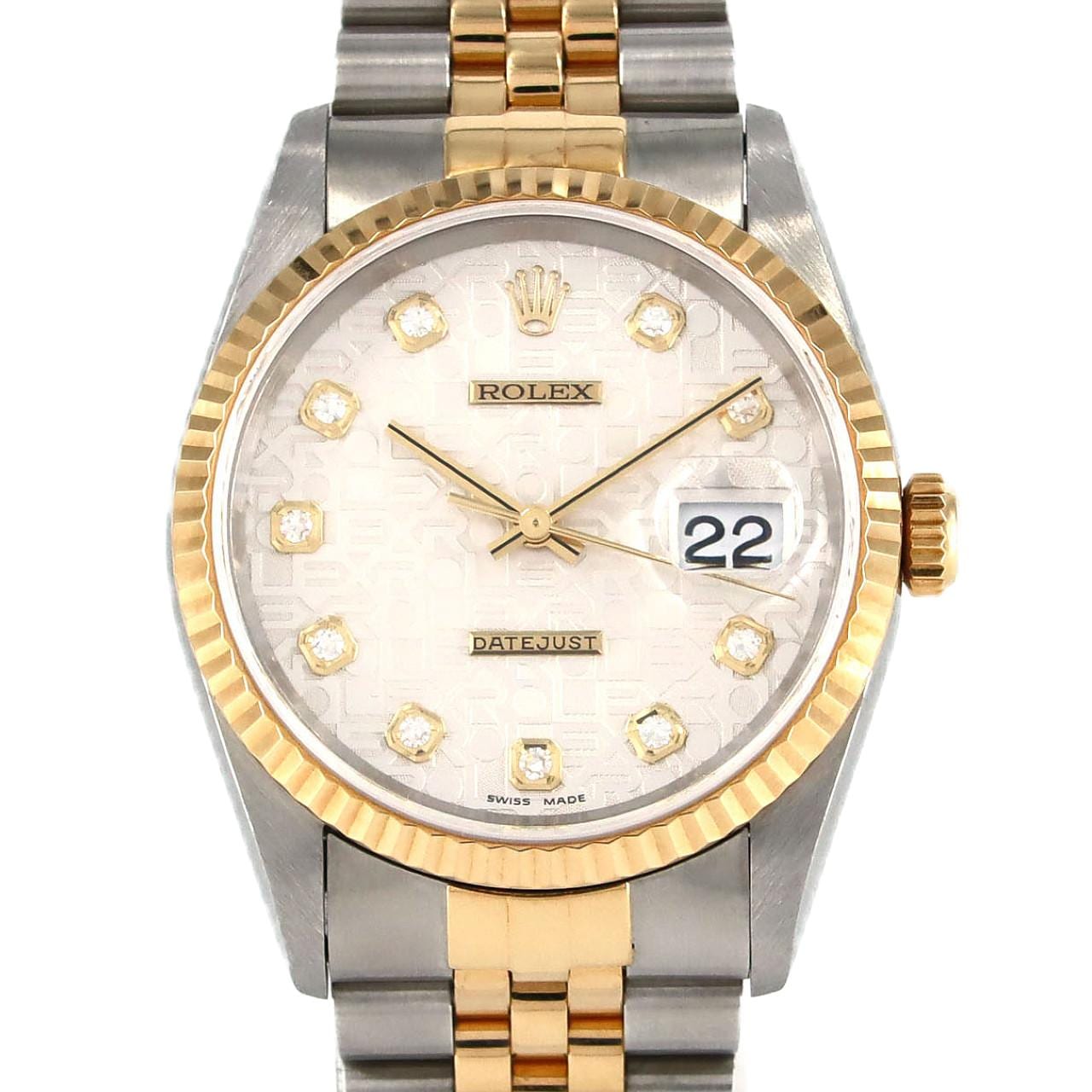 ROLEX Datejust 16233G SSxYG Automatic U number