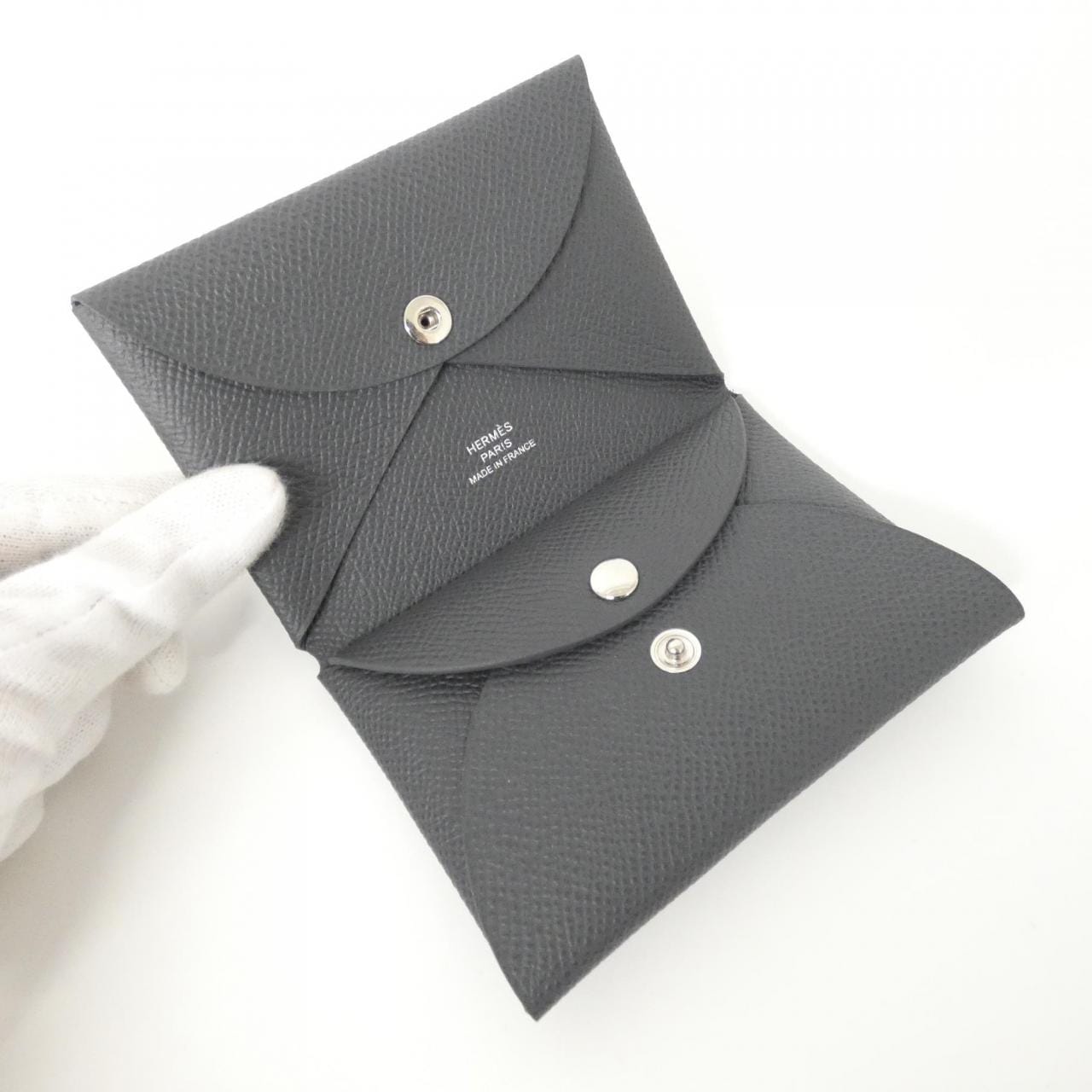 【未使用品】エルメス カルヴィ デュオ 083035CK コインケース