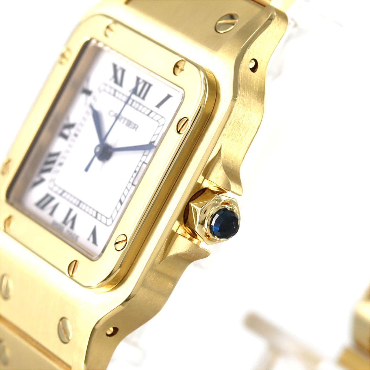 カルティエ サントスカレ LM YG9 82746788 YG 自動巻