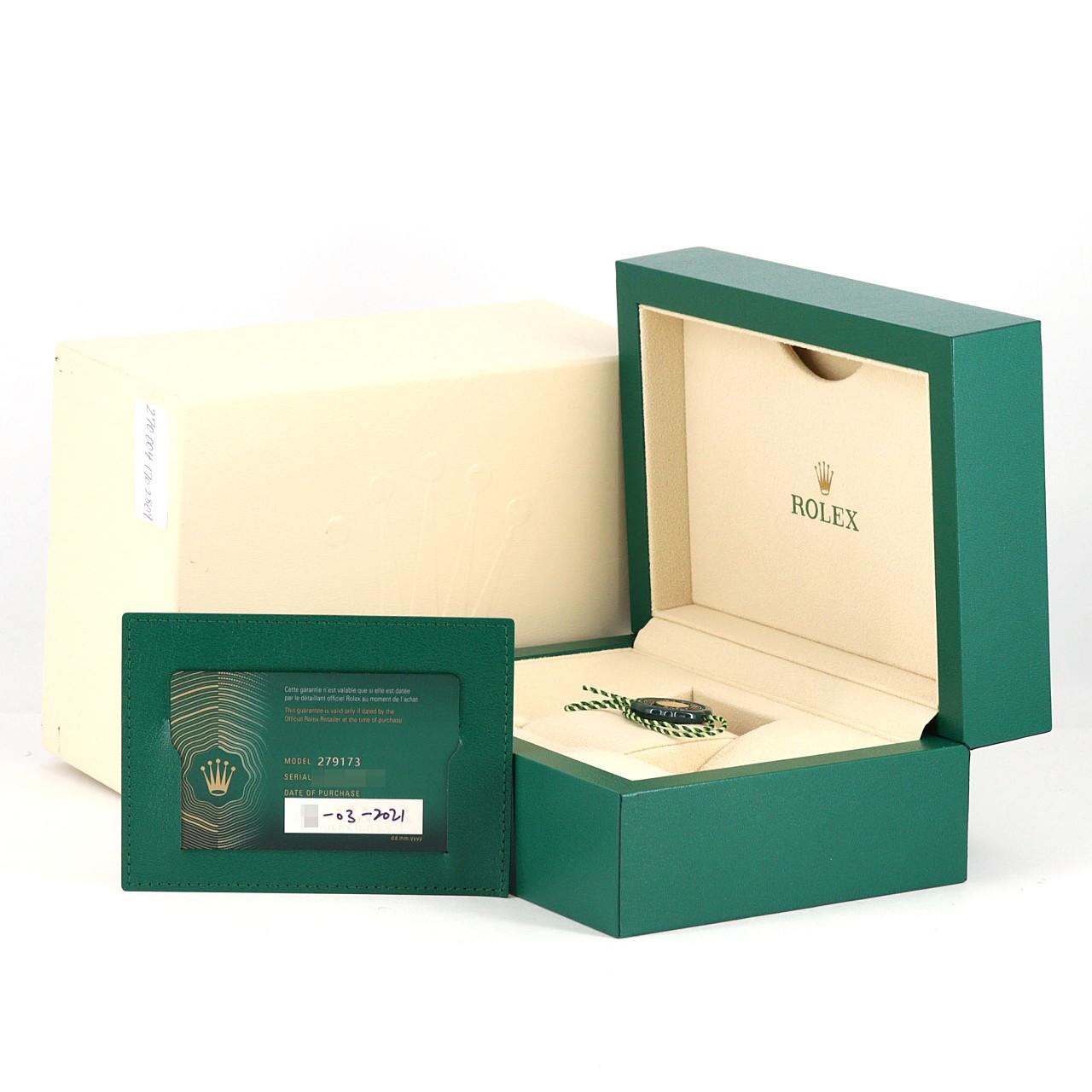 ロレックス デイトジャスト 279173G SSxYG 自動巻 ランダム番