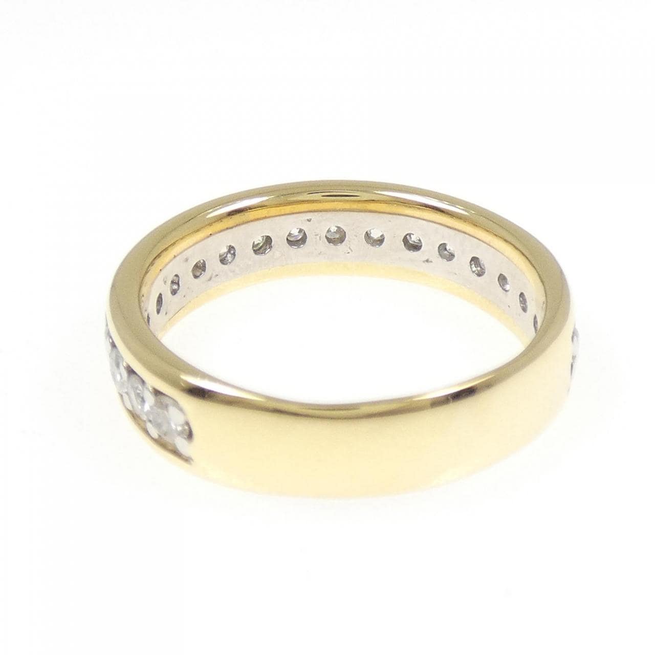 K18YG/PT900 ダイヤモンド リング 1.00CT