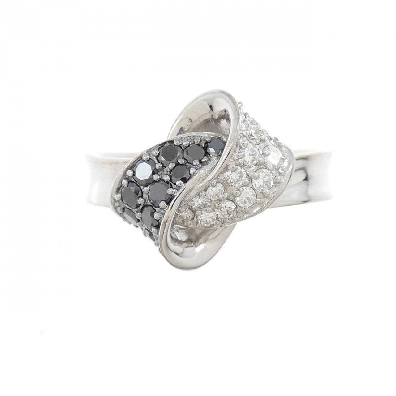K18WG ダイヤモンド リング 0.59CT