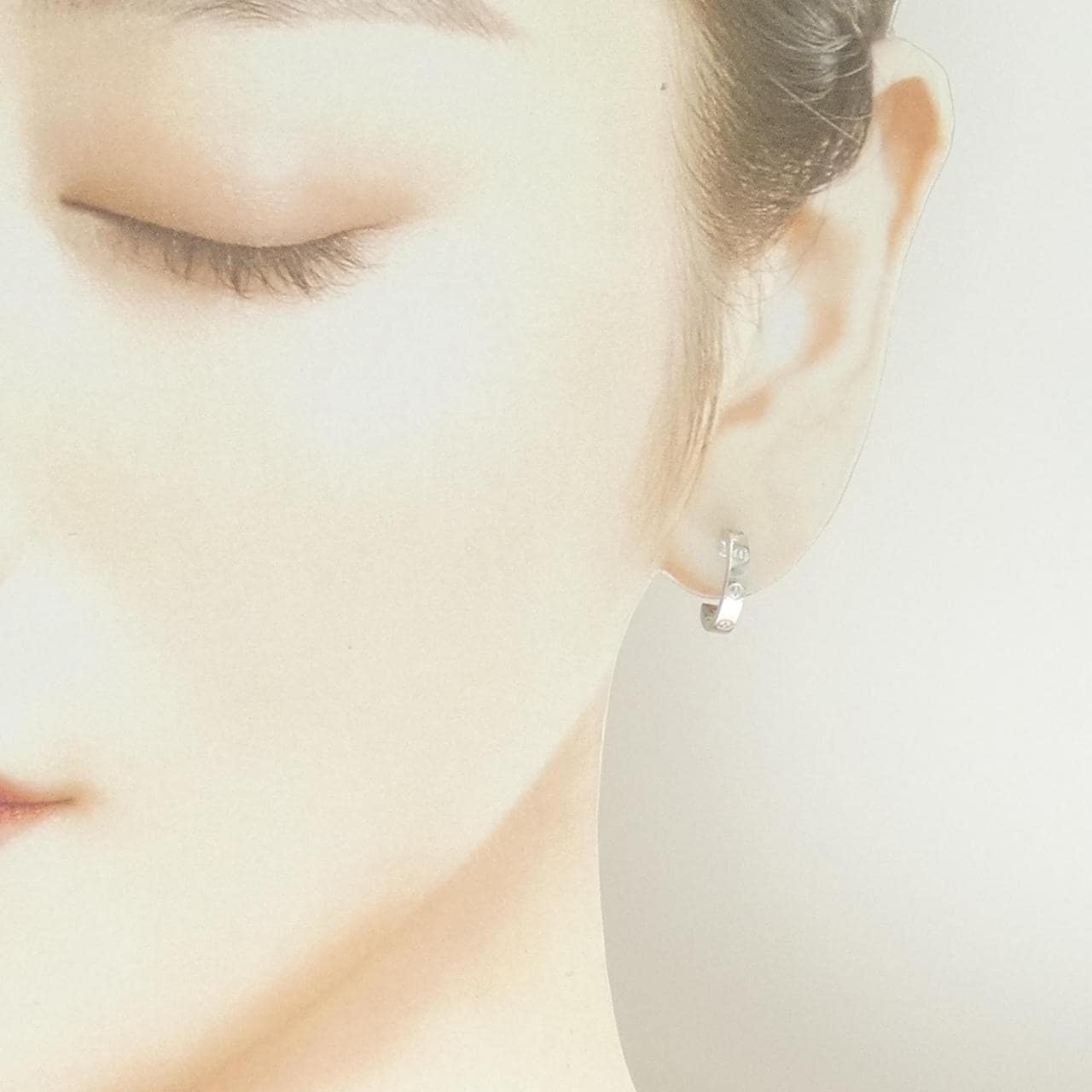 カルティエ ミニラブ ピアス