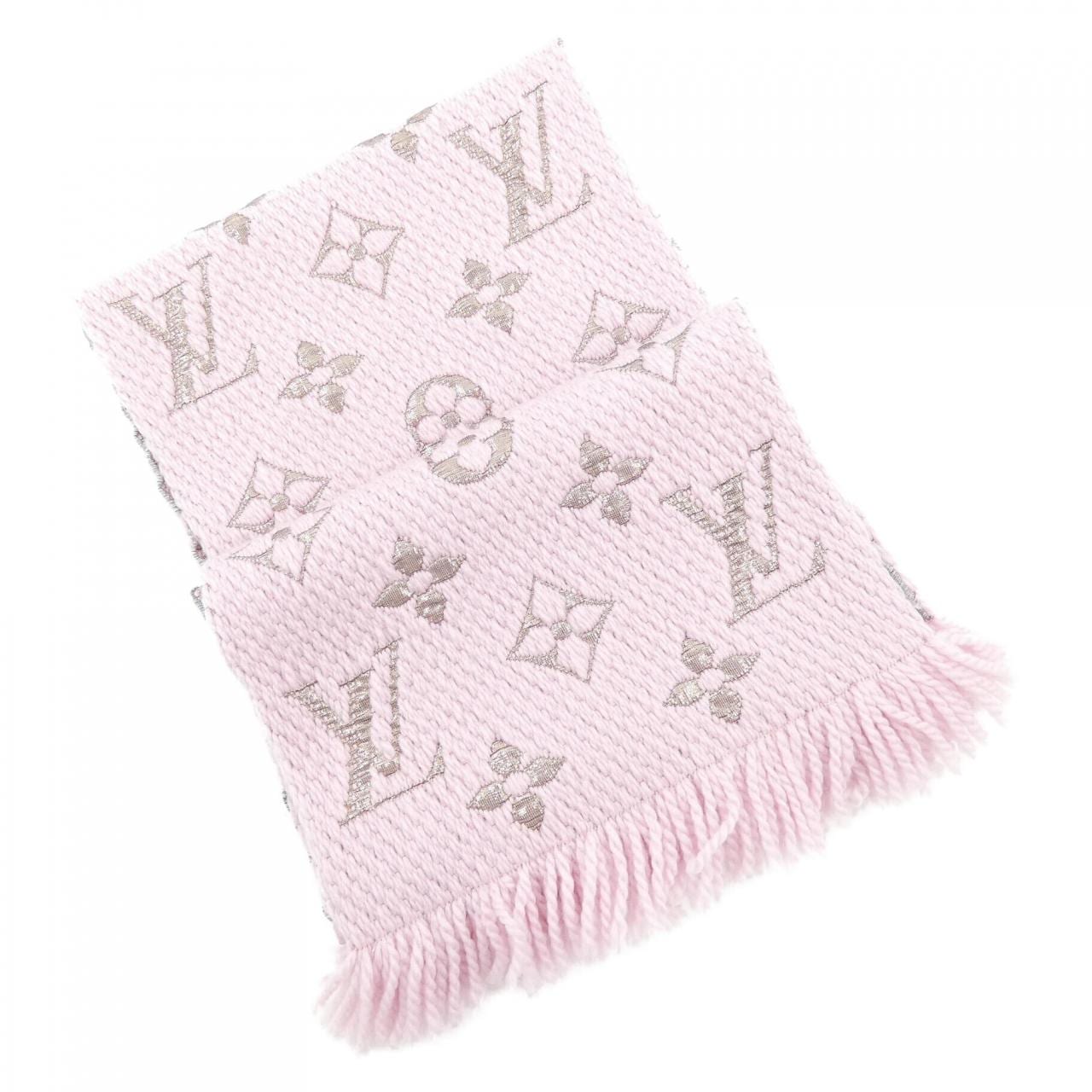 ルイヴィトン LOUIS VUITTON エシャルプ ロゴマニア シャイン M70466 MUFFLER