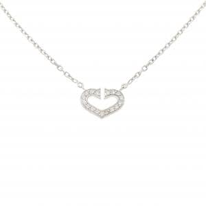 カルティエ Cハート ネックレス