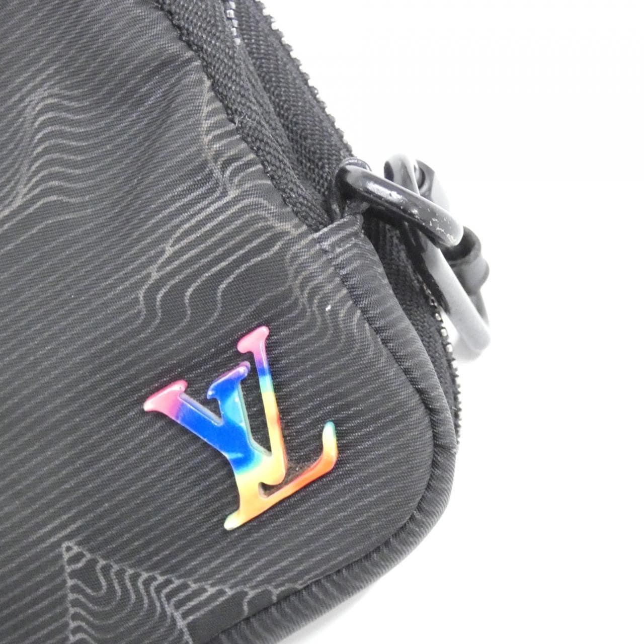 ルイヴィトン LOUIS VUITTON 2054 ダブル フォン ポーチ M80141 ショルダーバッグ