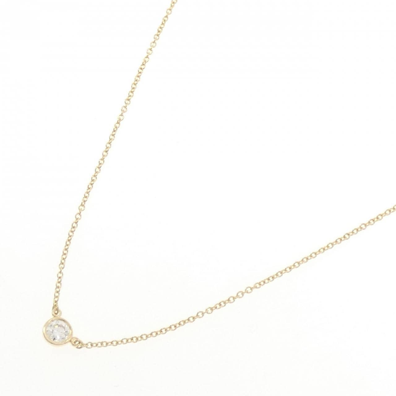 ティファニー バイザヤード ネックレス 0.19CT H VS1 3EXT
