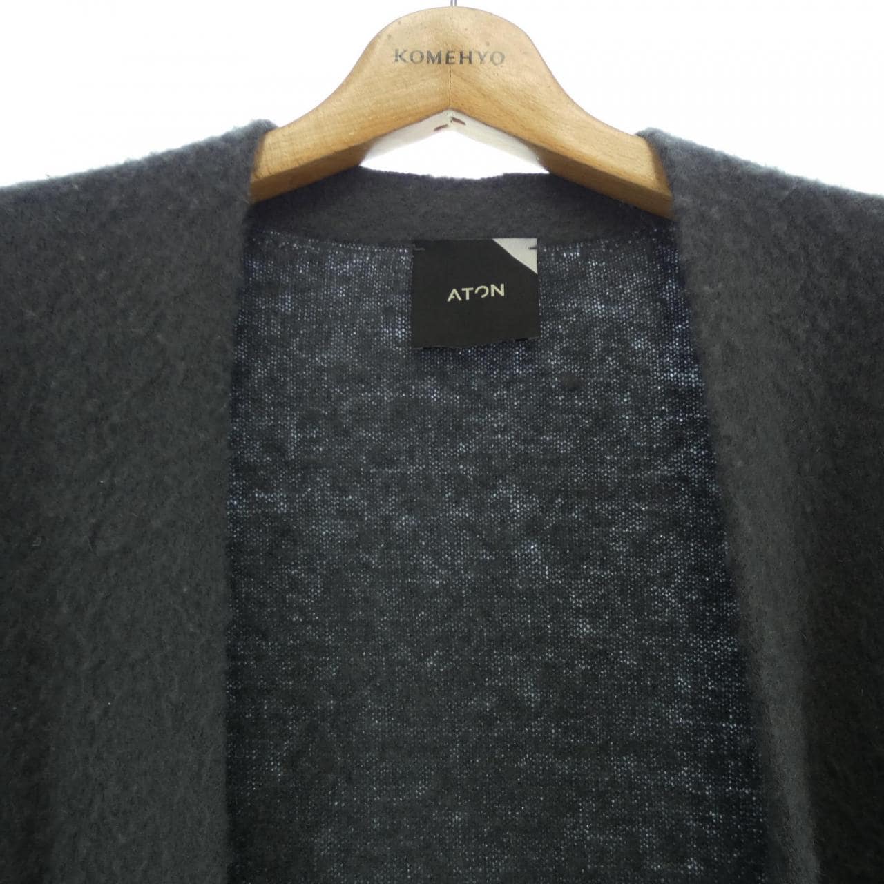 エイトン ATON ロングカーディガン