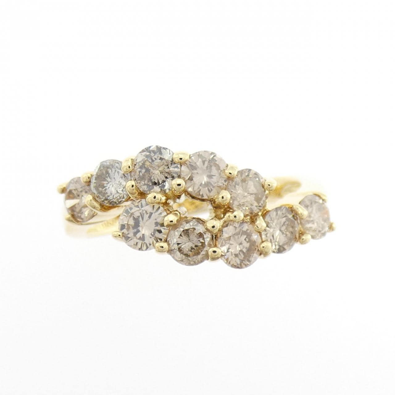 K18YG ダイヤモンド リング 1.00CT