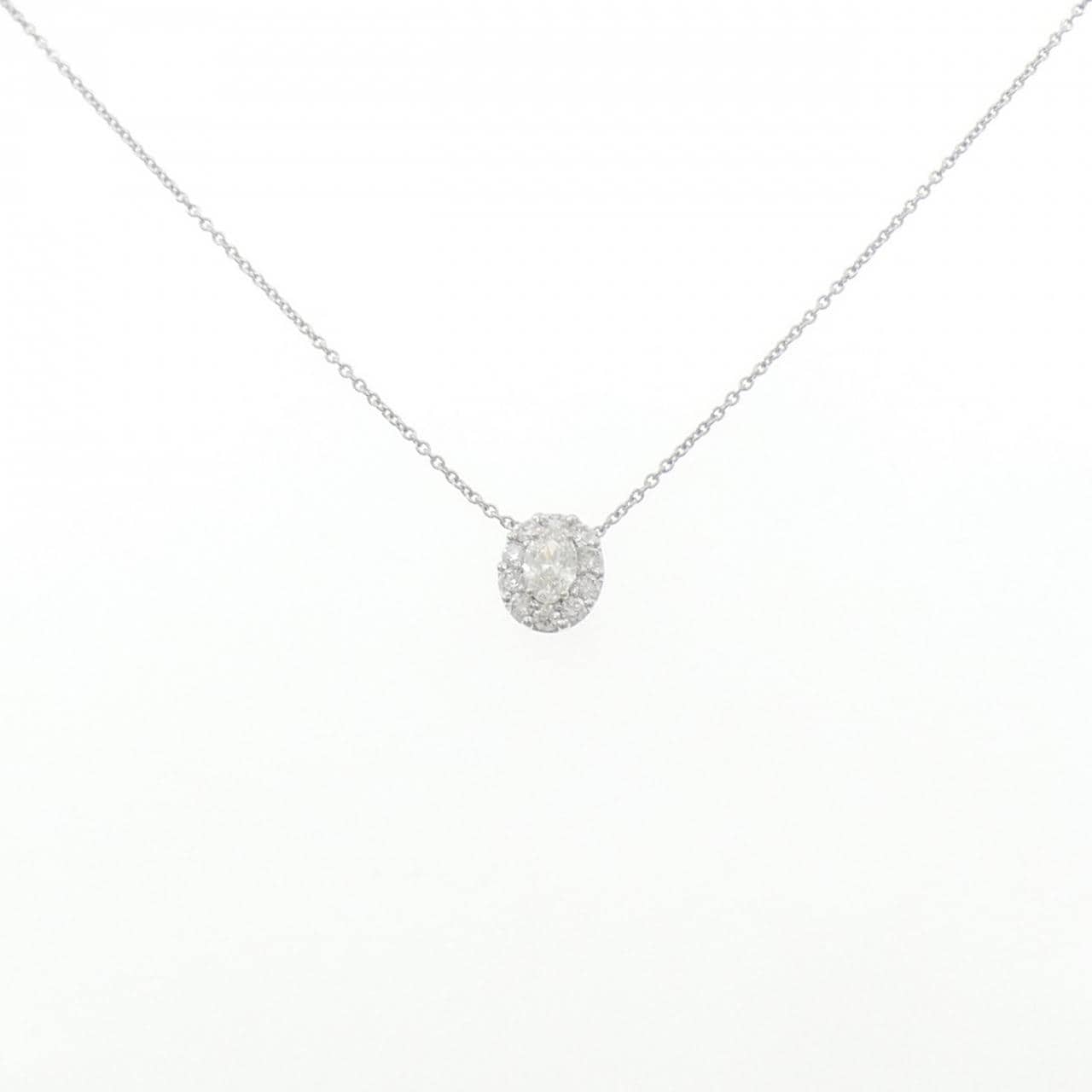 グラフ アイコン オーバルダイヤモンド ネックレス 0.50CT (G VVS2)