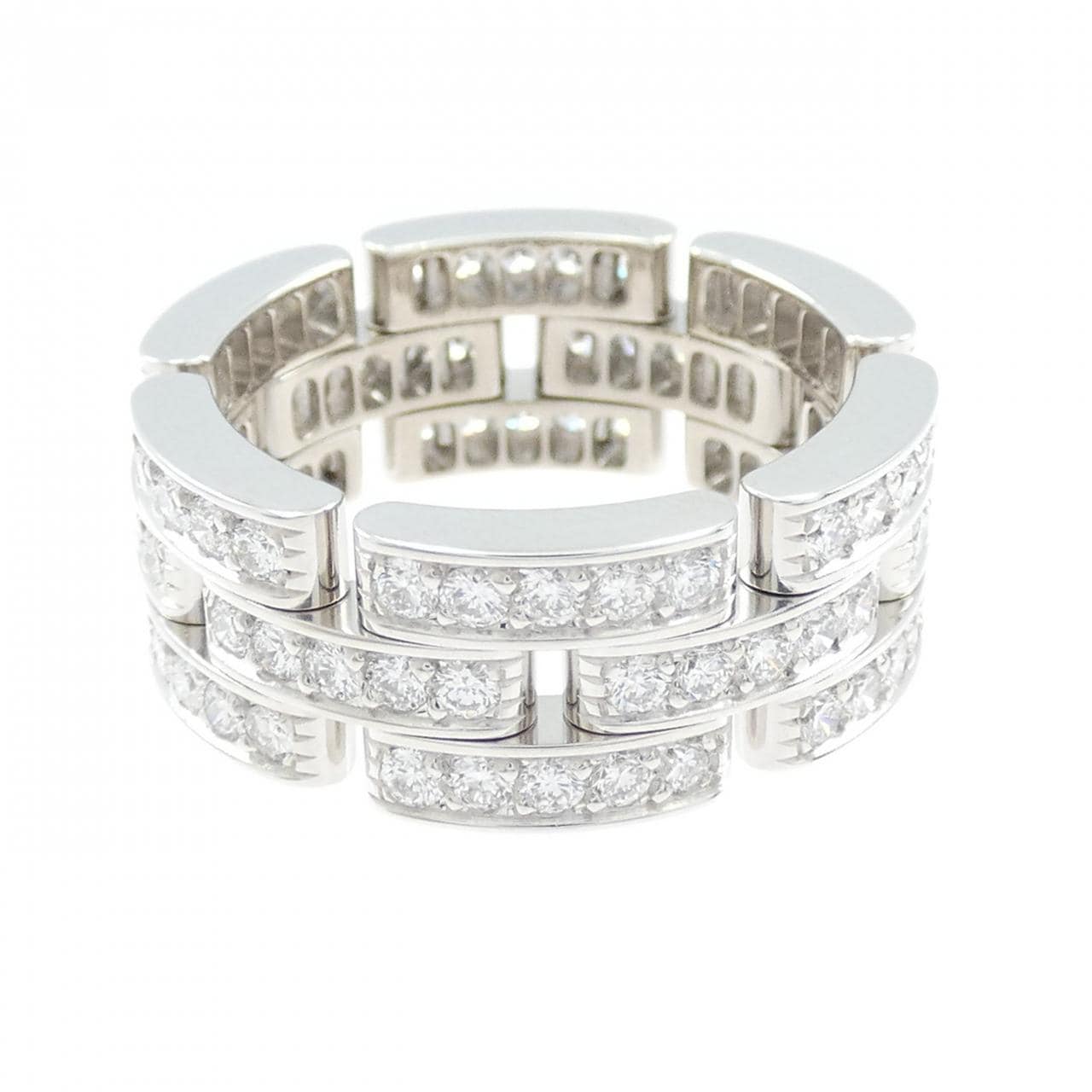 カルティエ マイヨンパンテール フルダイヤ リング