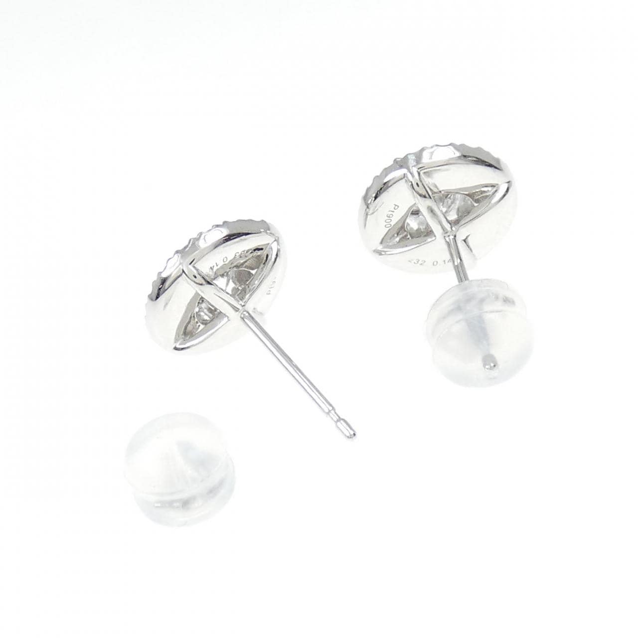 [BRAND NEW] PT Diamond Earrings 0.233CT 0.232CT E VS2 Good
