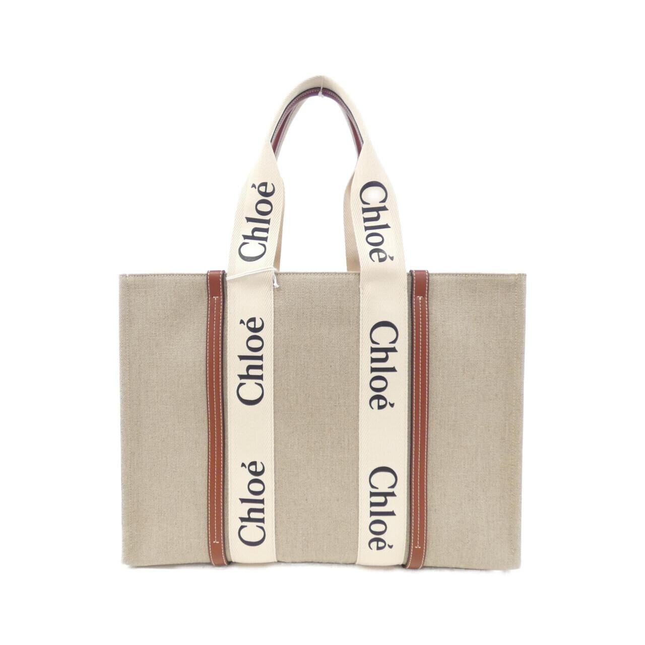 [BRAND NEW] Chloe Woody Large Tote CHC22AS382 I26 Bag