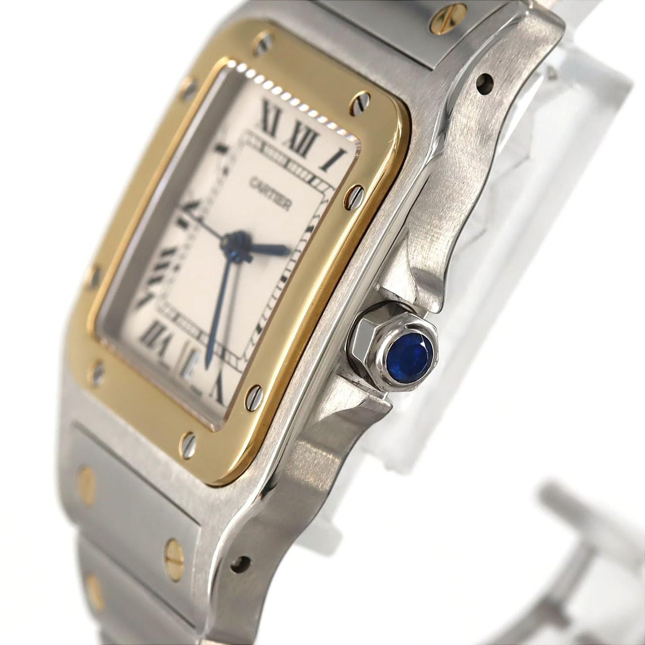 カルティエ サントスガルベLM コンビ W20011C4 SSxYG クォーツ